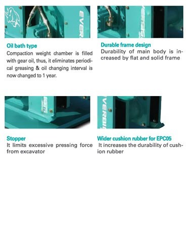 Excavator / Poclain Multi Processor Compactors