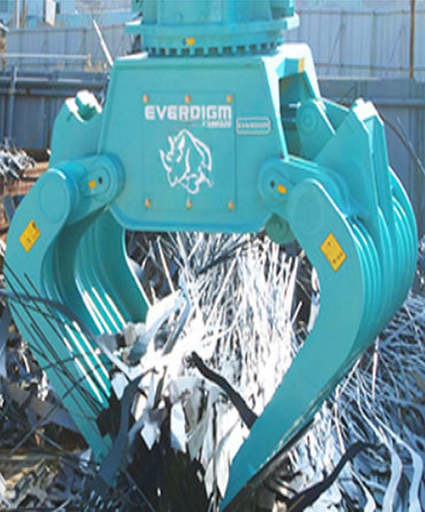 Excavator / Poclain Multi Processor Grabs